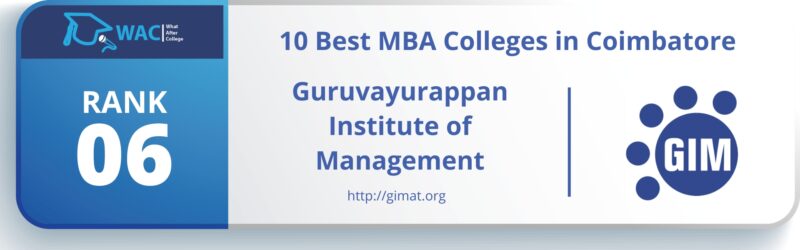 MBA Colleges in Coimbatore