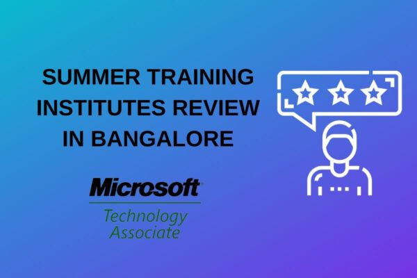 summer training bangalore mta