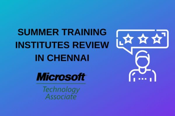 summer training mta chennai