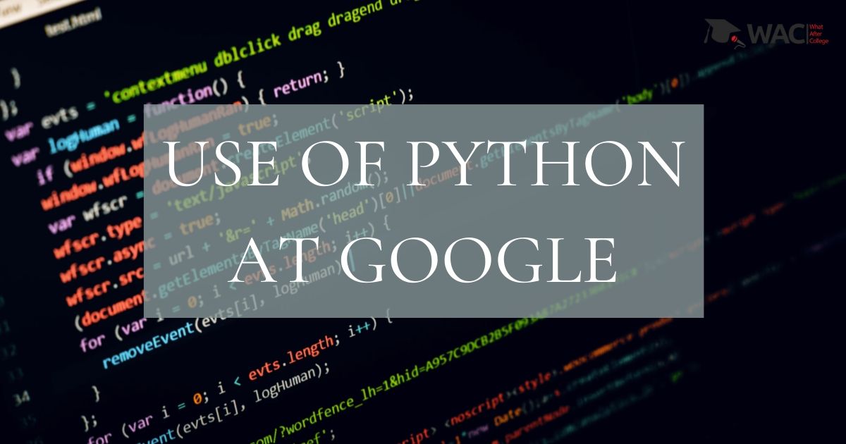 Use of Python at Google