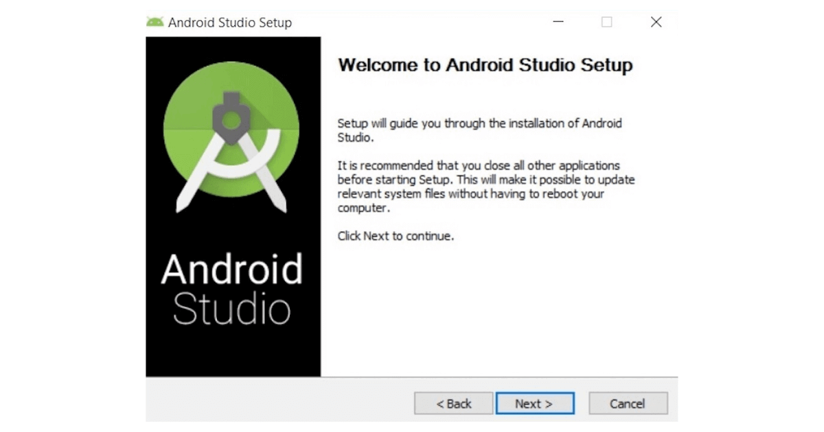 set up android studio