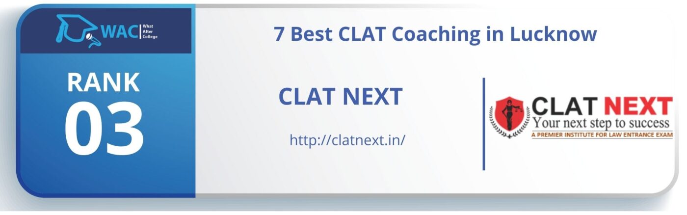  RANK 3 : CLAT Next