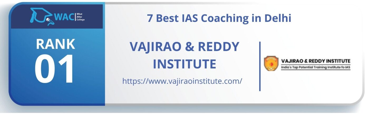 RANK 1 : IAS Coaching in Delhi