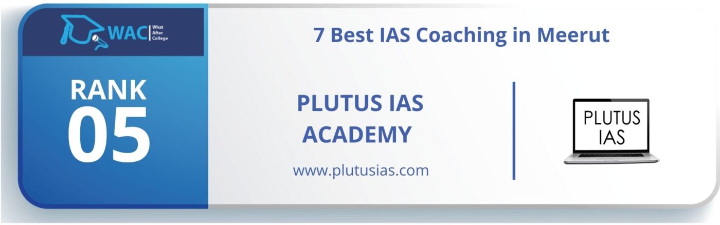 Rank 5 IAS coaching in Meerut