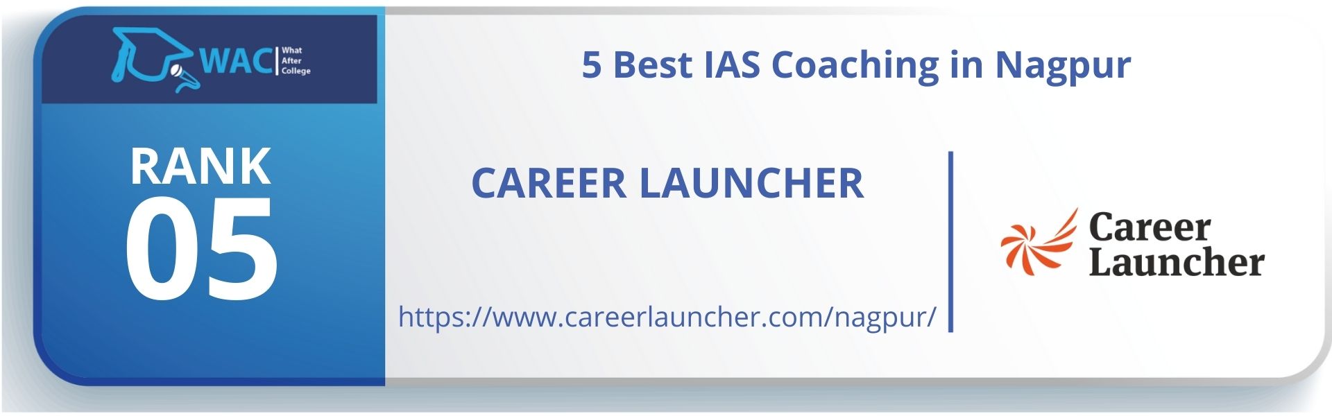 5 Best IAS Coaching in Nagpur Rank 5: Career Launcher in nagpur