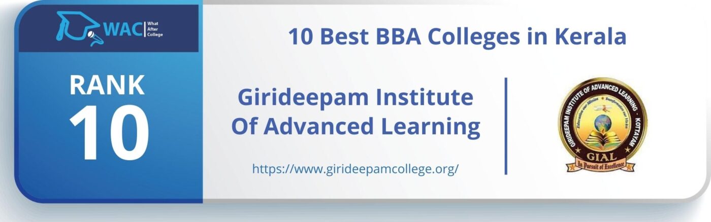 Rank: 10 Girideepam Institute Of Advanced Learning 