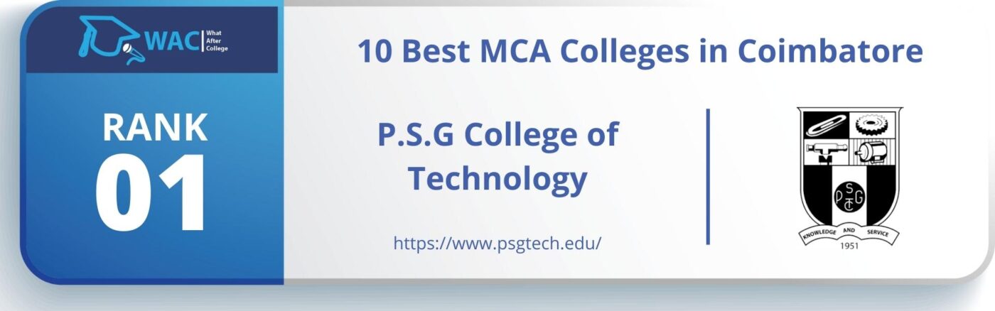 MCA Colleges in Coimbatore