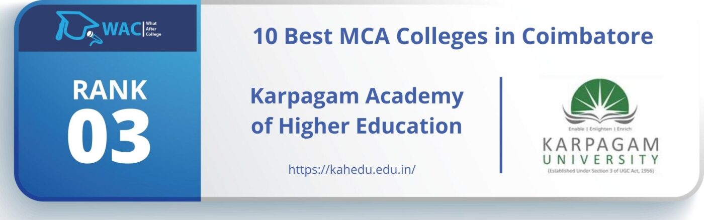 MCA Colleges in Coimbatore