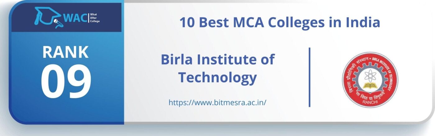 mca colleges in india