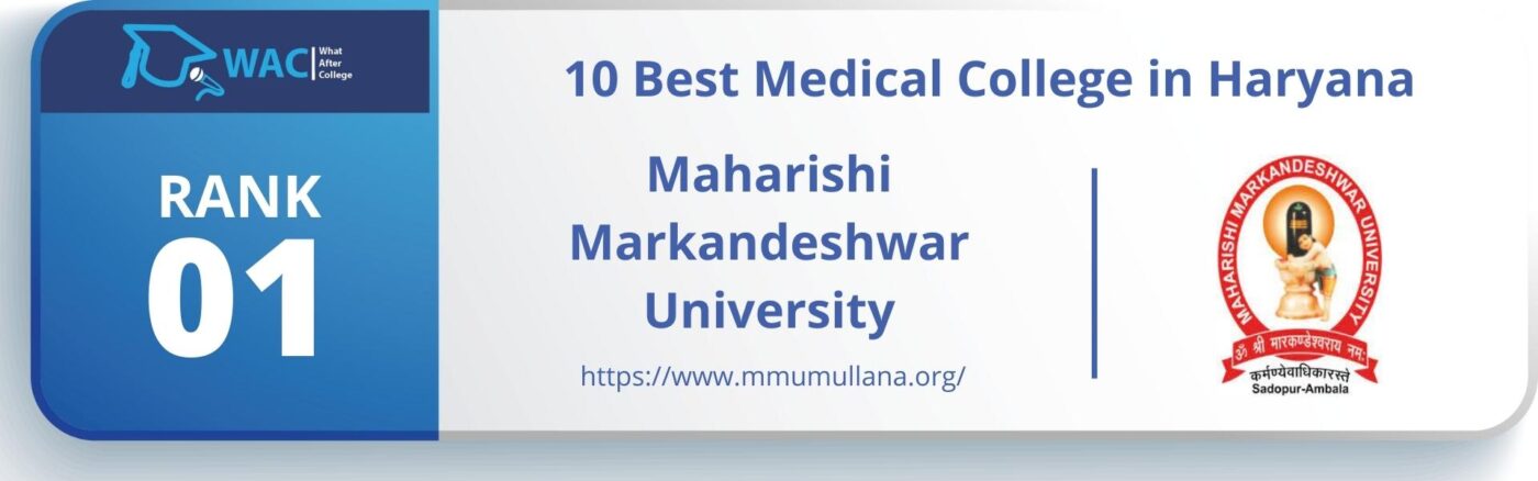 Rank 1: Maharishi Markandeshwar University