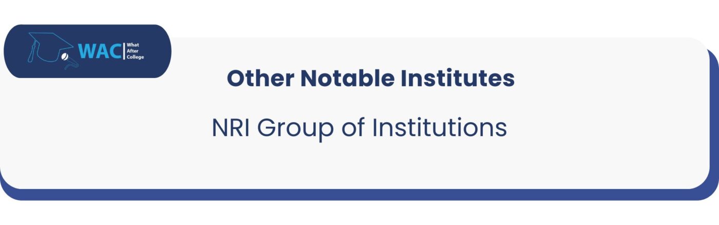 NRI Group of Institutions 