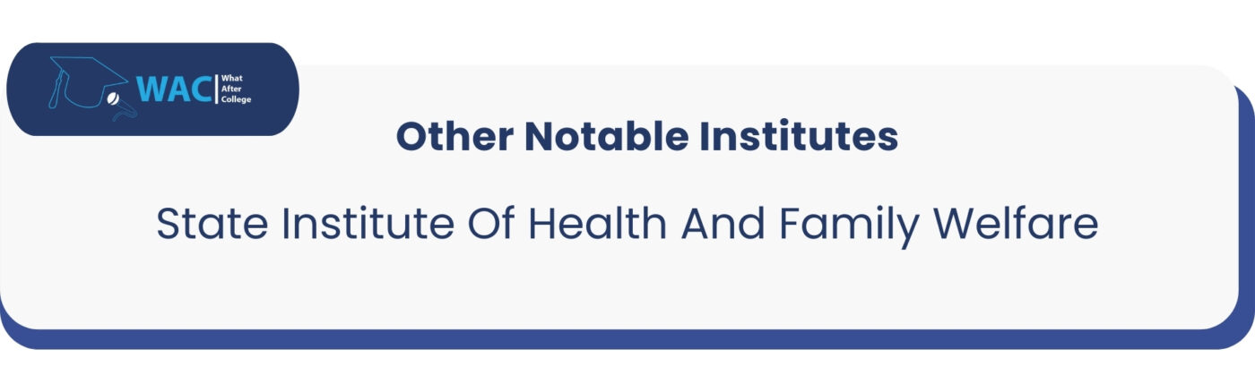 Other: 5 State Institute Of Health And Family Welfare