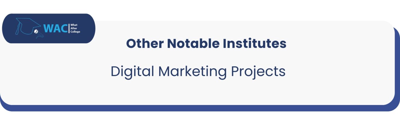 Digital Marketing Projects