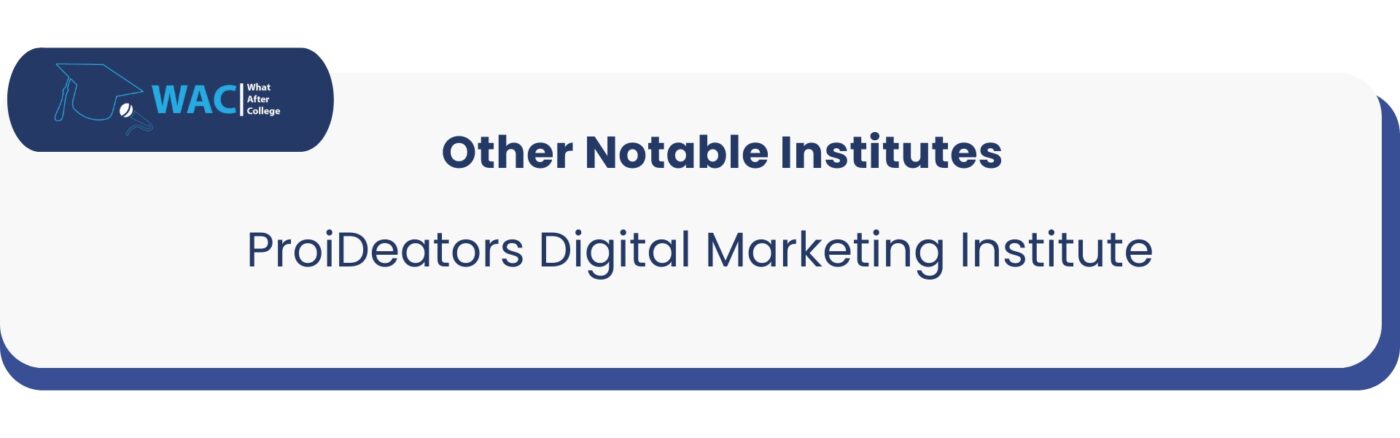 ProiDeators Digital Marketing Institute