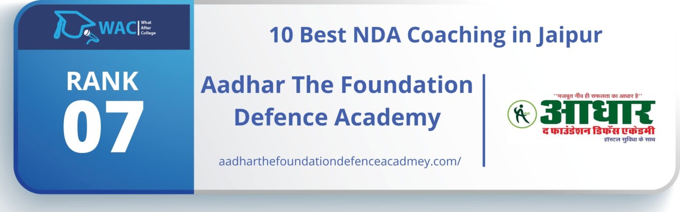 NDA coaching in jaipur