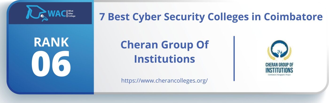 Rank: 6 Cheran Group Of Institutions