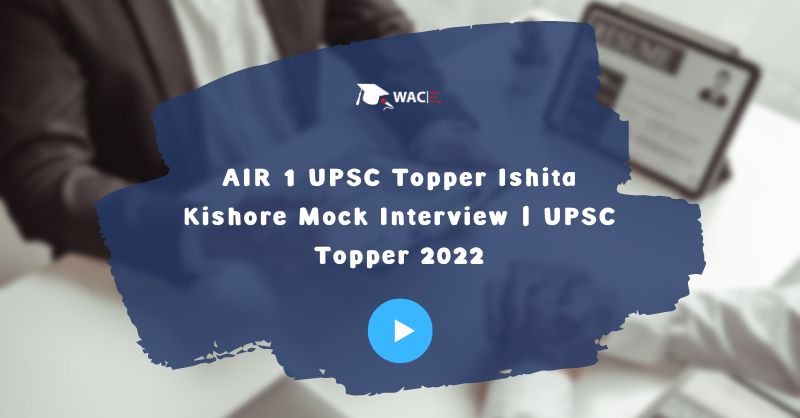 Ishita Kishore UPSC Topper